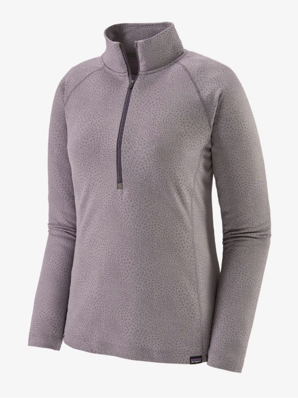 Patagonia Lavender Capeline Half-Zip Long Sleeve Top